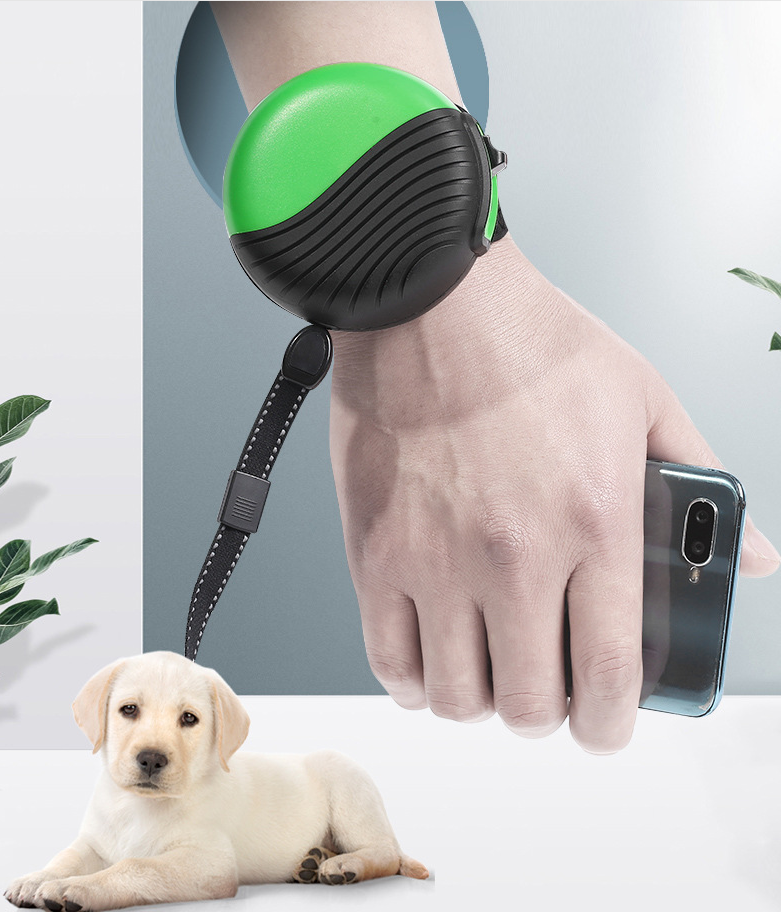 Skylight (alpha) Wrist-type pet watch leash Skylight (alpha) Wrist-type pet watch leash Product Specifications Category Alternative Leash Material Shell: Nylon / Leash: high strength polyester / Swivel: Chrome Length 9.8 feet (3m) Color Blue, Green Grey White Use Case Dogs and Cats