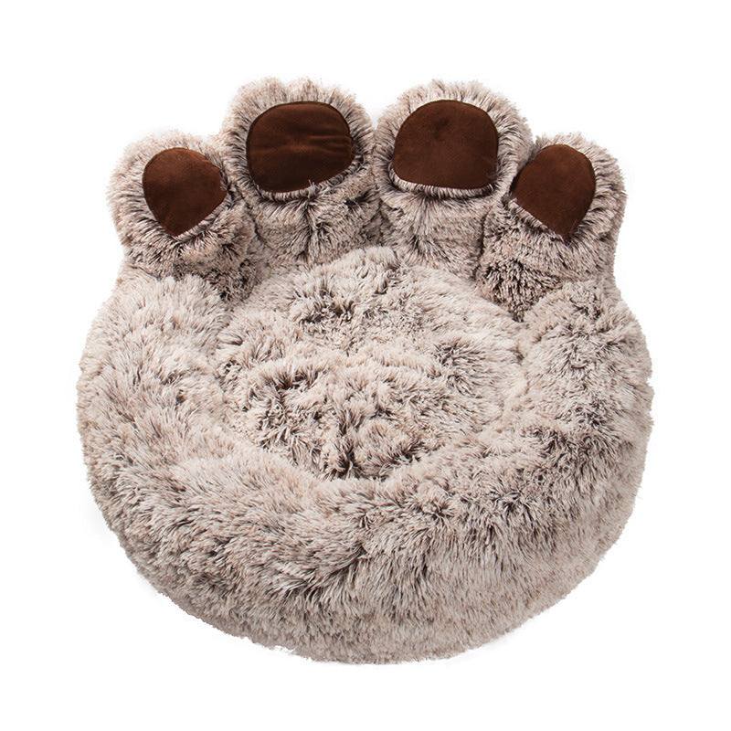 Large Plush Paw Bed