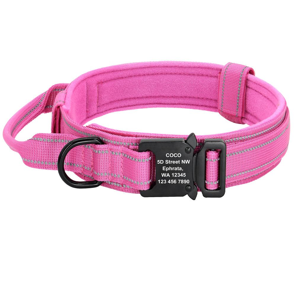 Skylight (alpha) Heavy-Duty Dog Collar Skylight (alpha) Heavy-Duty Dog Collar Product information: Category Dog Collar Product Name Heavy-Duty Dog Collar Company Name Skylight (alpha) (Imports) Sub-Category Material Nylon Size Size Length Width M 14.2in -18.9in (36cm - 48cm ) 1.5in (3.8cm) L 16.5in -21.3in (42cm - 54cm ) 1.5in (3.8cm) XL 19.7in -24.4in (50cm - 62cm ) 1.5in (3.8cm) ** Color Black, Green, Yellow, Pink Other SKU SA-0001-000 Item# DS-SKLA-0010
