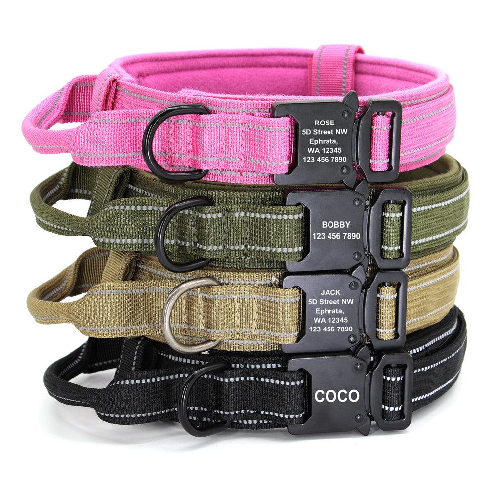 Skylight (alpha) Heavy-Duty Dog Collar Skylight (alpha) Heavy-Duty Dog Collar Product information: Category Dog Collar Product Name Heavy-Duty Dog Collar Company Name Skylight (alpha) (Imports) Sub-Category Material Nylon Size Size Length Width M 14.2in -18.9in (36cm - 48cm ) 1.5in (3.8cm) L 16.5in -21.3in (42cm - 54cm ) 1.5in (3.8cm) XL 19.7in -24.4in (50cm - 62cm ) 1.5in (3.8cm) ** Color Black, Green, Yellow, Pink Other SKU SA-0001-000 Item# DS-SKLA-0010
