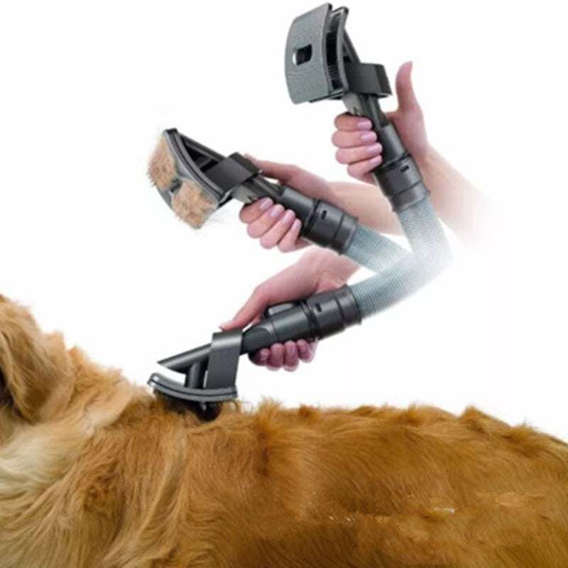 Skylight (alpha) Pet Brush Vacuum Attachment Skylight (alpha) Pet Brush Vacuum Attachment Product Information: Category Pet Grooming Product Name Pet Brush Vacuum Attachment Company Skylight (alpha) (Imported) Material ABS Size 17 cm x 10 cm (6.69” x 3.94”)