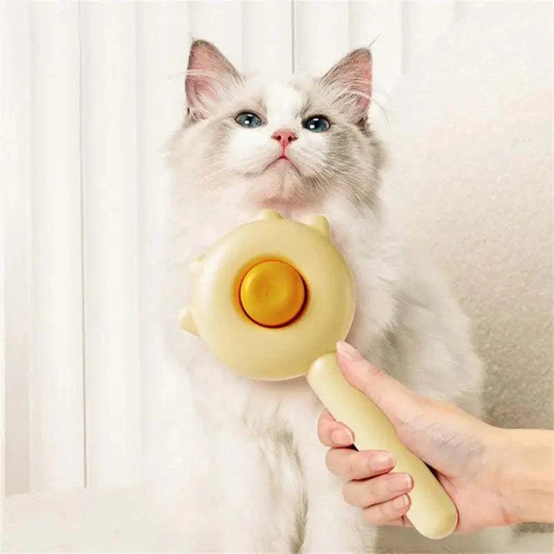 Key Hair Removal Cleaning Brush - Massage Grooming for Pets
