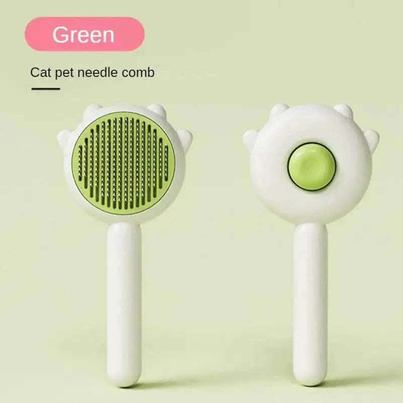 Key Hair Removal Cleaning Brush - Massage Grooming for Pets