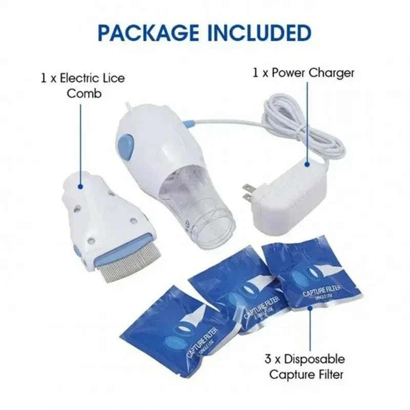 Electric Pet Bug Remover for Dogs and Cats - Flea Removal Tool
