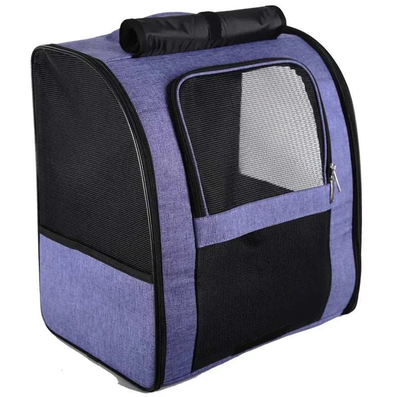 Pet Cat Backpacks Breathable Outdoor Cat Carrier Bag Travel