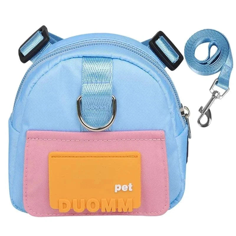 Pet Snack Storage Bag for Dogs - Large Multifunction Backpack