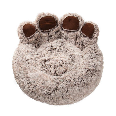 Large Plush Paw Bed