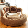 Large Plush Paw Bed