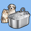 Automatic Pet Water Fountain - Stainless Steel 3.2L Capacity