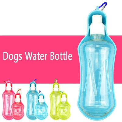 Pets Outdoor Drinking Dispenser Portable - Water Bottle & Bowl