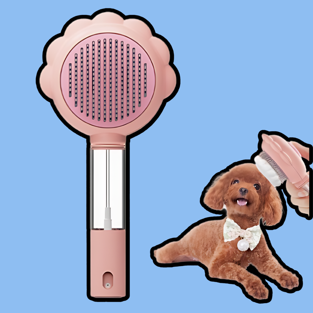 Pet Spray Hair Removal Comb for Cats and Dogs