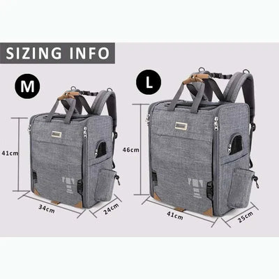 Truelove Pet Travel Carrier Nylon Polyester Breathable Outdoor Bag