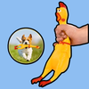 Screaming Chicken Dog Toy